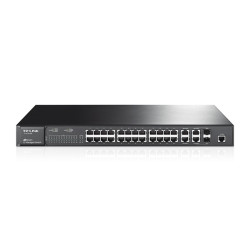 TP-LINK TL-SL5428E JetStream™ 24-Port 10 100Mbps + 4-Port Gigabit L2 Managed Switch