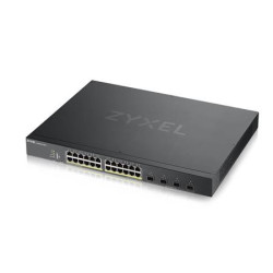 Zyxel XGS1930-28HP, 28 Port Smart Managed PoE Switch, 24x Gigabit PoE and 4x 10G SFP+, hybird mode, standalone or Nebula