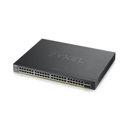 Zyxel XGS1930-52HP, 52 Port Smart Managed PoE Switch, 48x Gigabit PoE and 4x 10G SFP+, hybird mode, standalone or Nebula