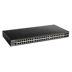 D-Link DGS-1250-52X, 48-port Gigabit Smart Managed Switch with 4x 10G SFP+ ports