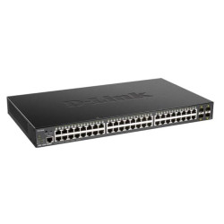 D-Link DGS-1250-52XMP Smart switch 48x Gb PoE+, 4x 1G 10G SFP+, 370W