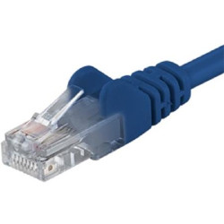 PremiumCord Patch kabel UTP RJ45-RJ45 CAT6 7m modrá