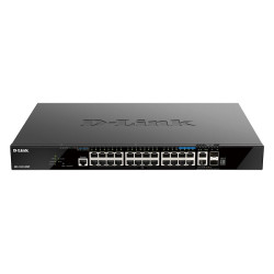 D-Link DGS-1520-28MP 20 ports GE PoE + 4 ports 2.5 GE PoE + 2 10GE ports + 2 SFP+ Smart Managed Switch