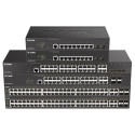 D-Link DGS-2000-28 24-port Gigabit Managed Switch plus 4 Combo 1000BaseT SFP- 24 x 10 100 1000BASE-T ports- 4 x 100 