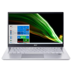 Acer Swift 3 SF314-43 14" R7-5700U 16 GB 1 TB AMD Radeon RX Vega 8 Windows 11 Home Stříbrná