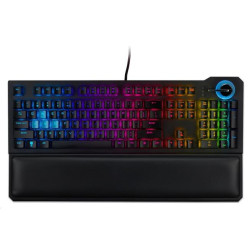 Acer Predator Aethon 700 mechanická klávesnice, Blue Red spínace , Tactile Linear, RGB LED, USB, US popisy, cerná