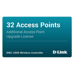 D-Link DWC-2000-AP32-LIC Wireless Controller 2000 32 AP Service Pack