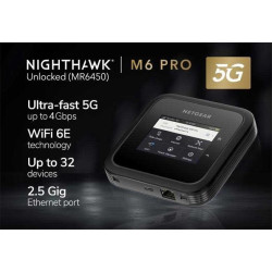 Netgear 5G WiFi 6E Mobile Router (MR6450)