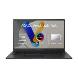 ASUS Vivobook 15X OLED K3504VA 15,6" I5-1335U 16 GB 512 GB Intel Iris Xe Graphics G7 80EU Windows 11 Home Černá