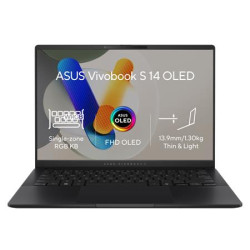 ASUS Vivobook S 14 OLED M5406UA 14" R7-8845HS 16 GB 1 TB AMD Radeon 780M Graphics Windows 11 Home Černá