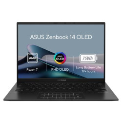 ASUS Zenbook 14 OLED UM3406HA 14" R7-8840HS 16 GB 1 TB AMD Radeon 780M Graphics Windows 11 Pro Černá