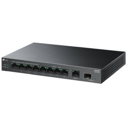 TP-Link LS1210GP Switch 1x GLAN, 8x GLAN s PoE+, 1x SFP, 61W