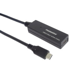 PremiumCord USB-C repeater a prodlužovací kabel Male-Female, 5Gbps 10m