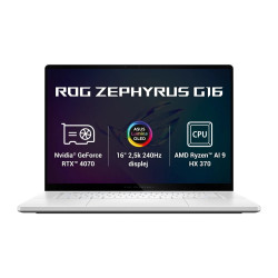 ASUS ROG Zephyrus G16 GA605WI 16" AI9-HX370 32 GB 2 TB NVIDIA GeForce RTX 4070 8 GB Windows 11 Home Bílá