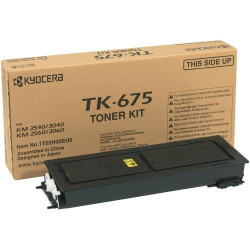 Kyocera toner TK-675 KM-2540 3040 2560 3060 20 000stran Černý