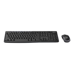 Logitech Wireless Combo MK270 - Klávesnice a sada myši - bezdrátový - 2.4 GHz - německá