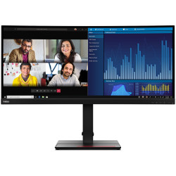 Lenovo ThinkVision P34w-20 LCD IPS 34,1" 3440 x 1440 6ms 300 nitů 1000:1 60Hz Repro Webcam Černá