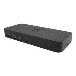 DICOTA i-tec - Dokovací stanice - USB-C - HDMI, DP - 1GbE - 96 Watt