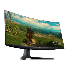 Dell Alienware AW3423DWF QD-OLED 34" 3440 x 1440 0,1ms 250 nitů 1000000:1 165Hz USB-C Černá