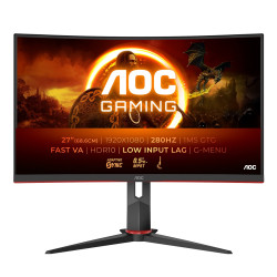 AOC Gaming C27G2Z3/BK LCD VA/PVA/MVA 27" 1920 x 1080 0,5ms 300nitů 4000:1 280Hz      Černo - červená 