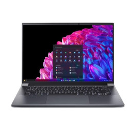 Acer Swift X 14 SFX14-72G 14,5" U7-155H 16 GB 1 TB NVIDIA GeForce RTX 3050 6 GB Windows 11 Home Tmavě šedá