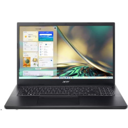 Acer Aspire 7 (A715-76G-55MP) i5-12450H 8GB 1TB SSD 15,6" FHD 144Hz RTX 2050 4GB Linux černá