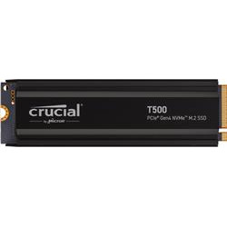 Crucial® T500 4TB PCIe Gen4 NVMe M.2 SSD s chladičem