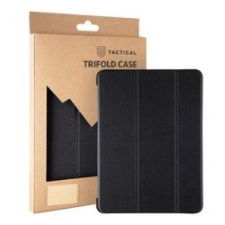 Tactical Book Tri Fold Pouzdro pro Lenovo TAB P11 P11 Plus P11 5G (TB-J606 TB-J616 TB-J607) Black