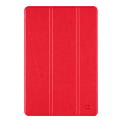 Tactical Book Tri Fold Pouzdro pro Lenovo Tab M11 M11 LTE (TB-330FU TB-330XU) Red