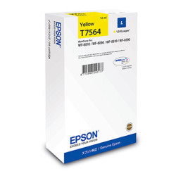 Epson originální ink C13T75644N, T7564, L, yellow, 1500str., 14ml, 1ks, Epson WorkForce Pro WF-8590DWF