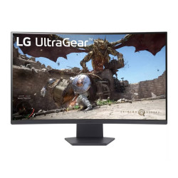 LG monitor 32GS60QC-B VA 31,5" 2560x1440 180Hz 300cdm 1ms 3000:1 DP HDMI černý