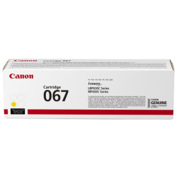 Canon originální toner 067 Y, yellow, 1250str., 5099C002, Canon LBP631Cdw, LBP633Cdw, MF651Cw, MF655Cdw, MF657Cdw, O