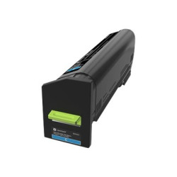 Lexmark originální toner 82K2UC0, cyan, 55000str., high capacity, return, Lexmark CX860de,CX860dte,CX860dtfe, O