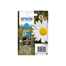 Epson originální ink C13T18124022, T181240, 18XL, cyan, 6,6ml, Epson Expression Home XP-102, XP-402, XP-405, XP-302