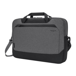 Targus Cypress Briefcase with EcoSmart - Brašna na notebook - 15.6" - šedá