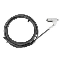 Targus DEFCON Compact Keyed Cable Lock - Bezpečnostní kabelový zámek - černá - 1.98 m