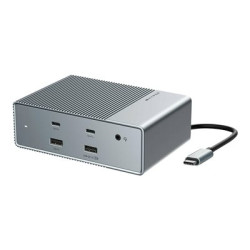 HyperDrive GEN2 - Dokovací stanice - USB-C - 2 x HDMI, 2 x DP - 1GbE - Evropa