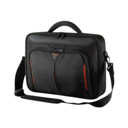 Targus Classic+ Clamshell - Brašna na notebook - 15" - 15.6" - černá, červená