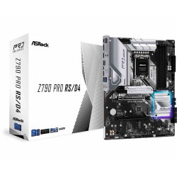 ASRock MB Sc LGA1700 Z790 PRO RS D4, Intel Z790, 4xDDR4, 1xDP, 1xHDMI