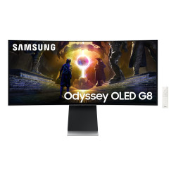 Samsung Odyssey OLED G8 G855D 34" OLED 3440x1440 175Hz 0,03ms Silver 3R