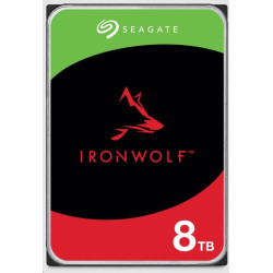 SEAGATE HDD 8TB IRONWOLF (NAS), 3.5", SATAIII, 5400 RPM, Cache 256MB, CMR