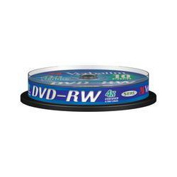 VERBATIM DVD-RW(10-pack)Spindle 4x 4.7GB