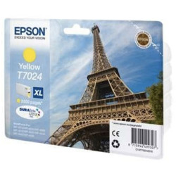 EPSON Ink bar WorkForce-4000 4500 - Yellow XL - 2000str. (21,3 ml)