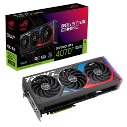 ASUS VGA NVIDIA GeForce RTX 4070 Ti SUPER ROG STRIX OC 16G, 16G GDDR6X, 3xDP, 2xHDMI