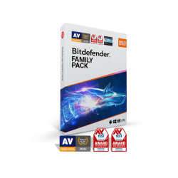 Bitdefender Family pack 15 zařízení - 1 Rok