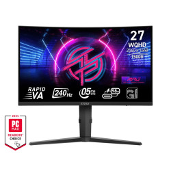 MSI MPG 275CQRXF LCD VA/PVA/MVA 27" 2560 x 1440 0,5ms 350nitů 4000:1 240Hz    USB-C  Černá 