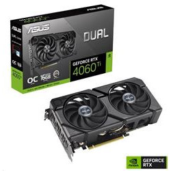 ASUS DUAL RTX4060TI OC 16GB 128-bit GDDR6 HDMI 3xDP