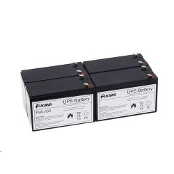 Baterie - FUKAWA FWU-133 sada baterií za APCRBC133 (12V 9Ah, 4ks)