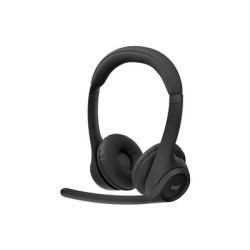 Logitech Zone 305 - Náhlavní souprava - náhlavní - Bluetooth - bezdrátový - UBS-C přes adaptér Bluetooth - izolace zvuku - certifikováno pro Microsoft Teams, Works With Chromebook Certified