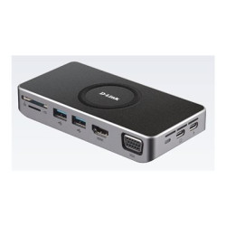 D-Link DUB-M820 - Dokovací stanice - USB-C Thunderbolt 3 - VGA, HDMI